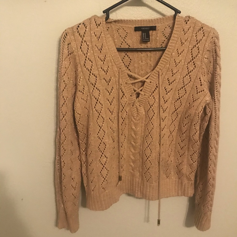 Tan sweater